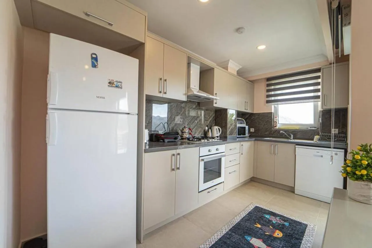 Апартаменты Amazing Duplex With Fascinating View And Shared Pool In Gocek Фетхие Турция